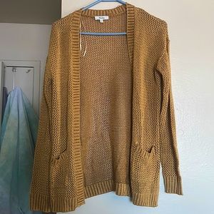 Yellow Cardigan